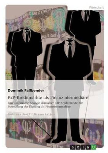 Cover image for P2p-Kreditmarkte ALS Finanzintermediare