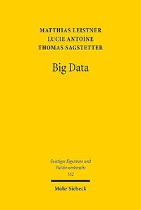 Cover image for Big Data: Rahmenbedingungen im europaischen Datenschutz- und Immaterialguterrecht und ubergreifende Reformperspektive