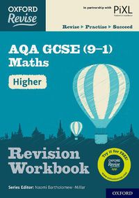 Cover image for Oxford Revise: AQA GCSE (9-1) Maths Higher Revision Workbook: With all you need to know for your 2022 assessments