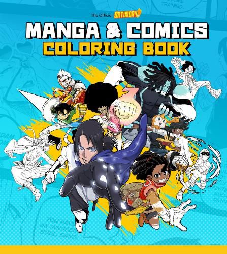 Cover image for Saturday AM Manga and Comics Coloring Book