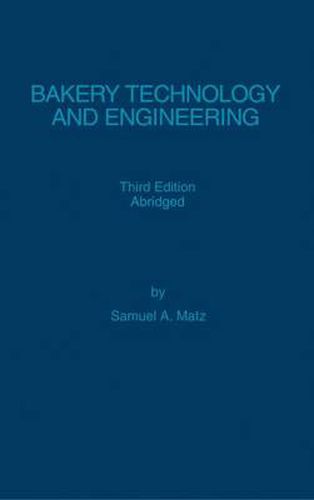 Cover image for Bakery Technology and Engineering