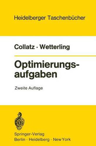 Cover image for Optimierungsaufgaben
