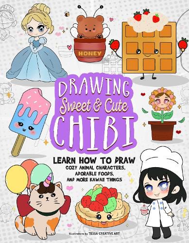Cover image for Drawing Sweet and Cute Chibi