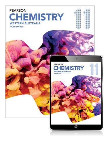 Cover image for Pearson Chemistry 11 Western Australia Student Book with eBook