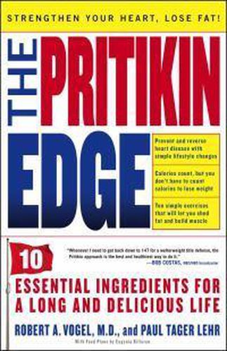 Cover image for Pritikin Edge: 10 Essential Ingredients for a Long and Delicious Life