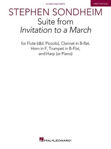 Cover image for Suite from Invitation to a March: For Flute Dbl. Piccolo, Clarinet in B-Flat, Horn in F, Trumpet in B-Flat, Harp or Piano - Sc&Pts