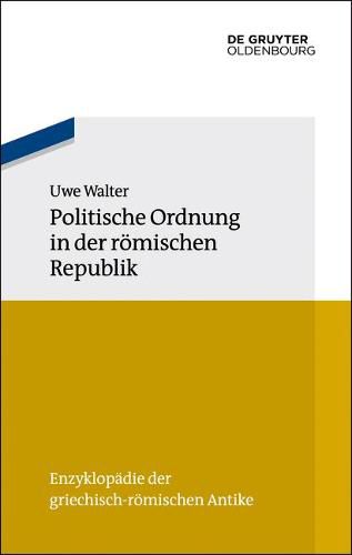Cover image for Politische Ordnung in Der Roemischen Republik