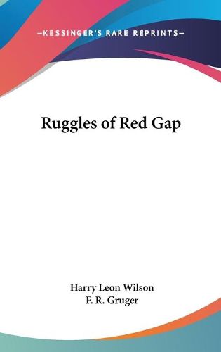 Cover image for Ruggles of Red Gap