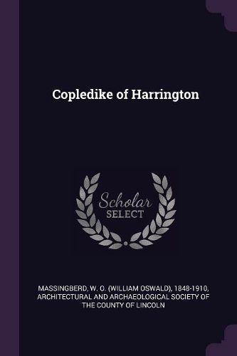 Cover image for Copledike of Harrington