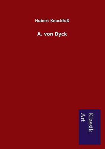 Cover image for A. von Dyck