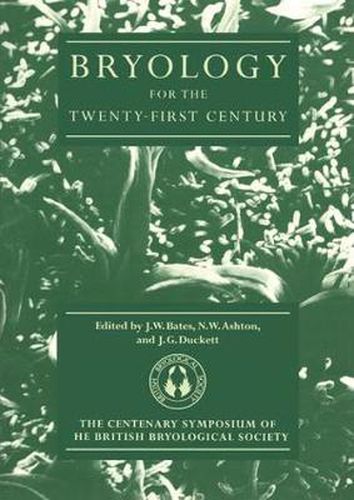 Cover image for Bryology for the Twenty-first Century
