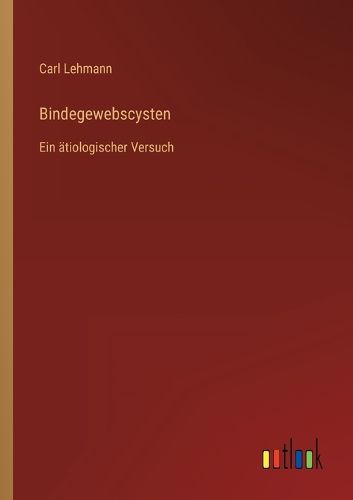 Cover image for Bindegewebscysten