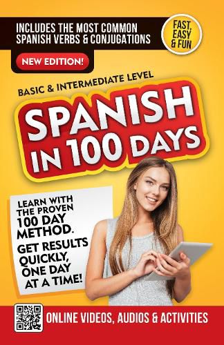 Cover image for Spanish in 100 Days