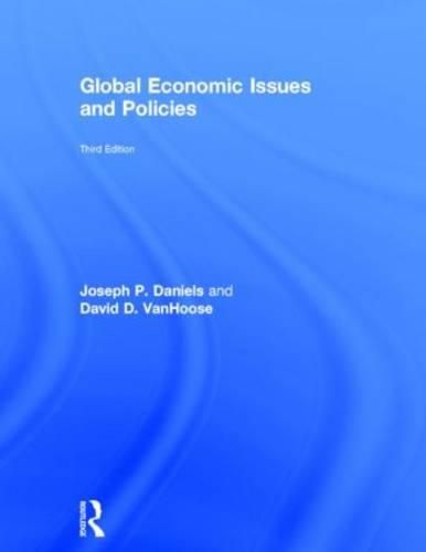 Cover image for Global Economic Issues and Policies