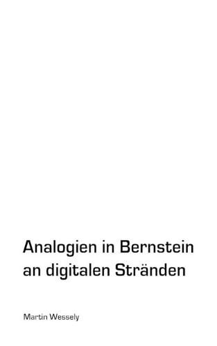 Cover image for Analogien in Bernstein an digitalen Stranden