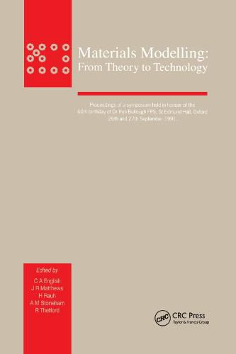 Cover image for Materials Modelling: From Theory to Technology