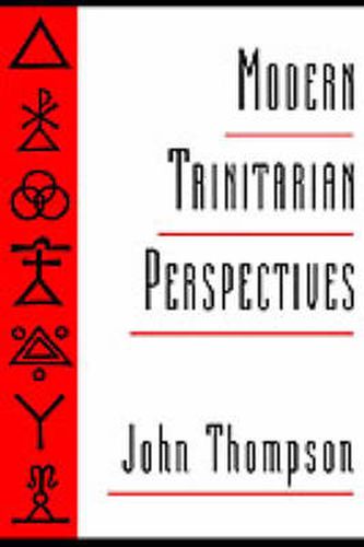 Cover image for Modern Trinitarian Perspectives