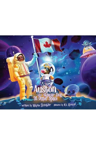 Cover image for Auston the Sidecar Dog in Outer Space