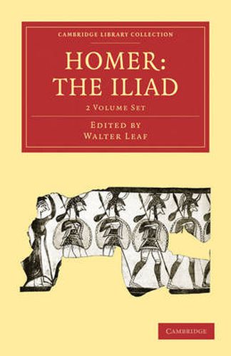 Homer, the Iliad 2 Volume Paperback Set
