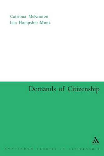 Cover image for Demands of Citizenship