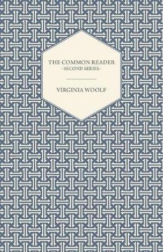 Cover image for The Common Reader - Second Series