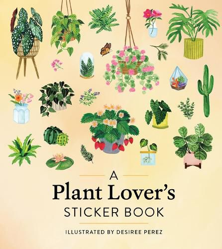 Cover image for A Plant Lover's Sticker Book