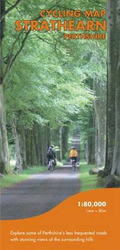 Cycling Map Strathearn Perthshire