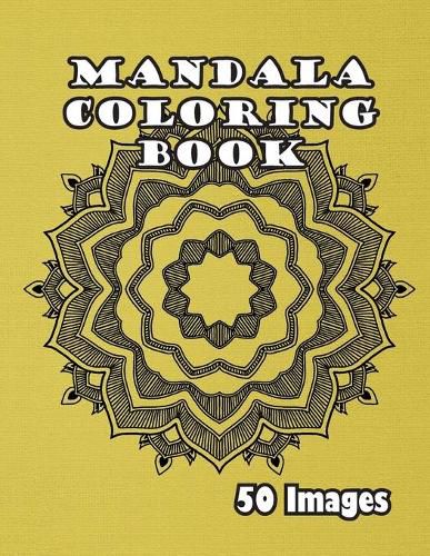 Cover image for Mandala Coloring Book: 50 Images