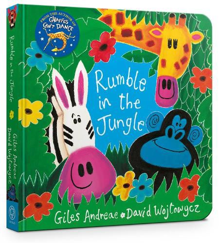 Cover image for Rumble in the Jungle Board Book