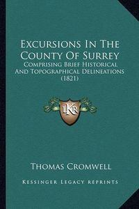 Cover image for Excursions in the County of Surrey: Comprising Brief Historical and Topographical Delineations (1821)