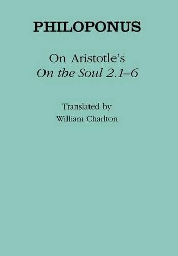Cover image for On Aristotle's  on the Soul 2.1-6