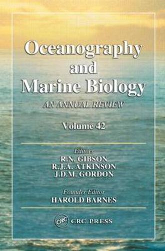 Cover image for Oceanography and Marine Biology: An Annual Review Volume 42