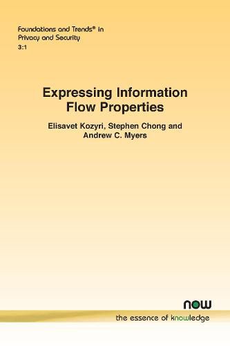 Cover image for Expressing Information Flow Properties