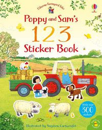 Cover image for Poppy and Sam's 123 Sticker Book