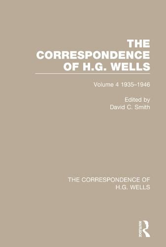Cover image for The Correspondence of H.G. Wells: Volume 4 1935-1946