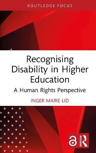 Cover image for Recognising Disability in Higher Education