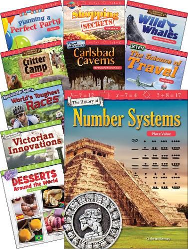 Cover image for Operations, Algebraic Reasoning and Fractions for Third Grade, 10-Book Set