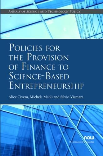 Cover image for Policies for the Provision of Finance to Science-Based Entrepreneurship