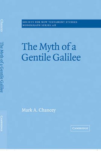 Cover image for The Myth of a Gentile Galilee