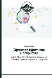 Cover image for OE&#287;retmen E&#287;itiminde Doenu&#351;umler