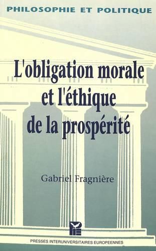 Obligation Morale Et Ethique