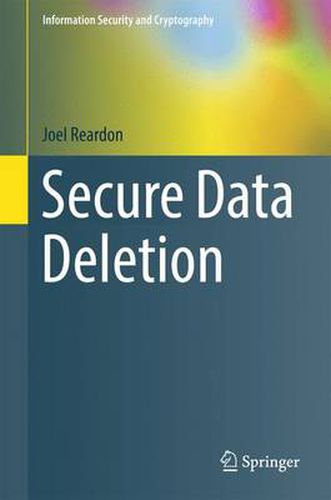 Cover image for Secure Data Deletion