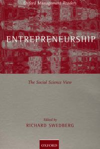 Cover image for Entrepreneurship: The Social Science View