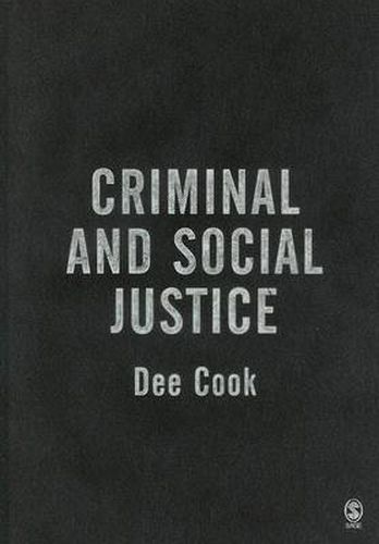 Cover image for Criminal and Social Justice