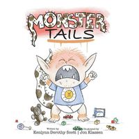 Cover image for Monster Tails: A Green-Eyed Boy Named Harvey