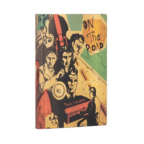 Cover image for On the Road Mini Lined Softcover Flexi Journal
