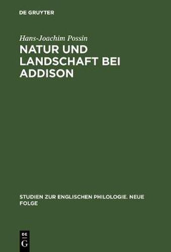 Cover image for Natur und Landschaft bei Addison