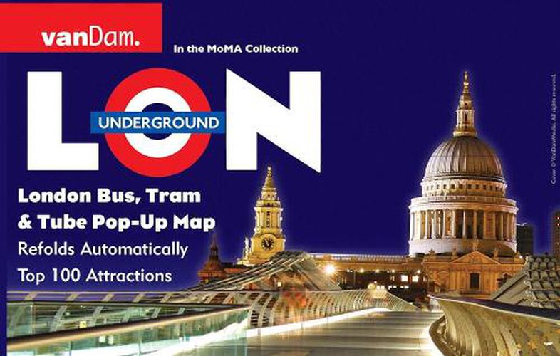Cover image for London Transit UNFOLDS Pop-Up Map