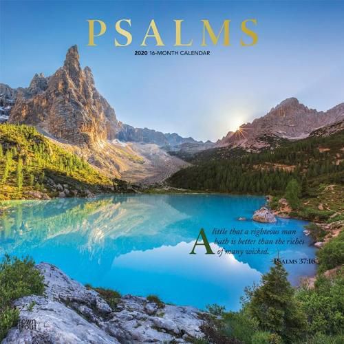 Psalms 2020 Square Wall Calendar