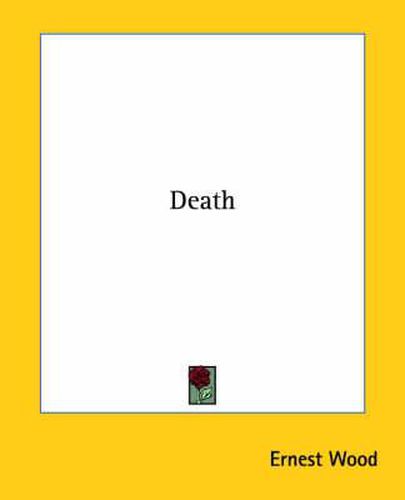 Cover image for Death